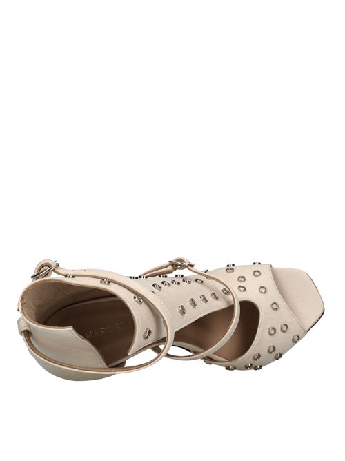 Tronchetti in pelle e borchie MARC ELLIS | ME-1813 NAPPACRUDO